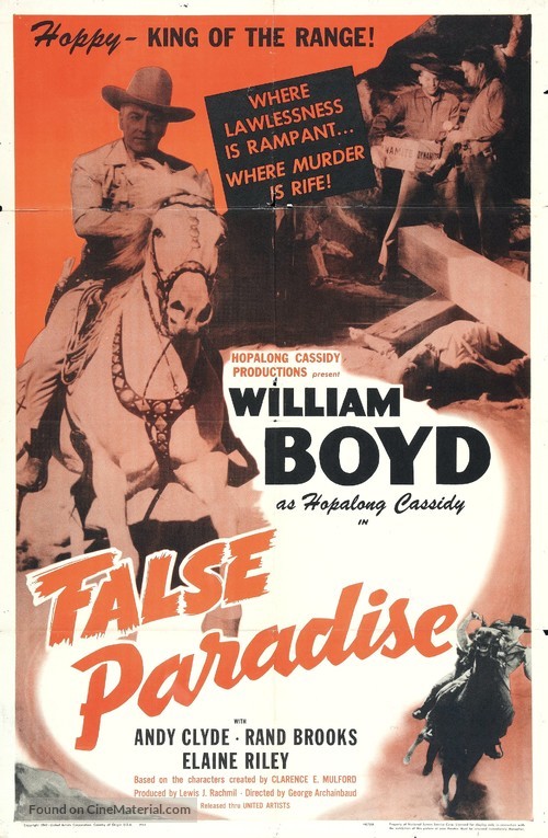 False Paradise - Movie Poster