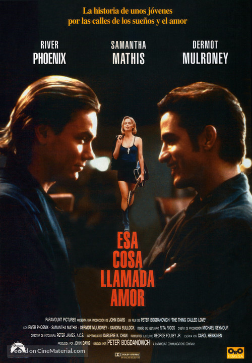 The Thing Called Love - Spanish Movie Poster