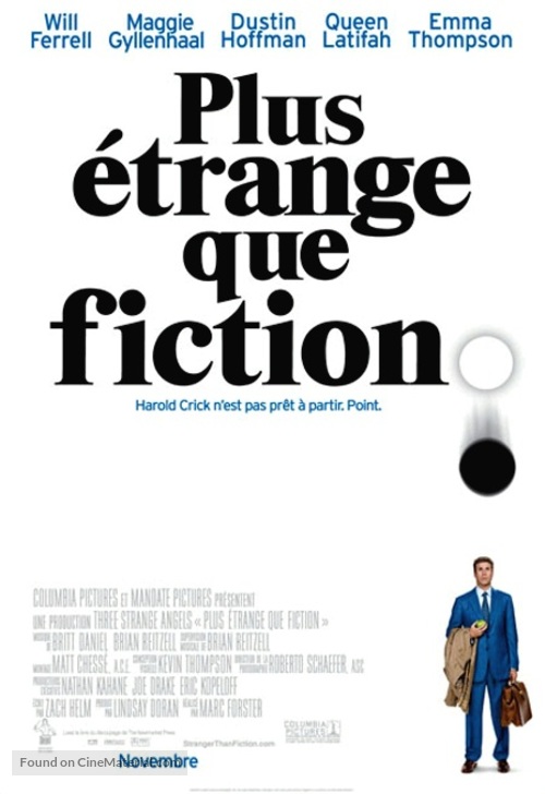 Stranger Than Fiction - Canadian Movie Poster