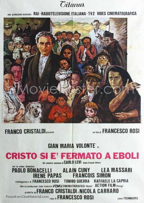 Cristo si &egrave; fermato a Eboli - Italian Movie Poster