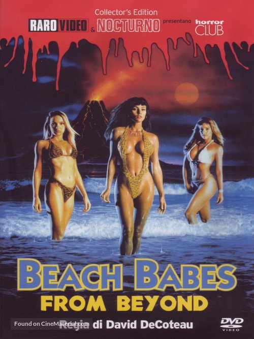 Beach Babes from Beyond - Italian DVD movie cover