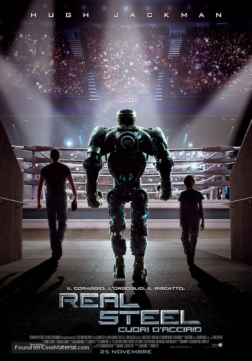 Real Steel - Italian Movie Poster