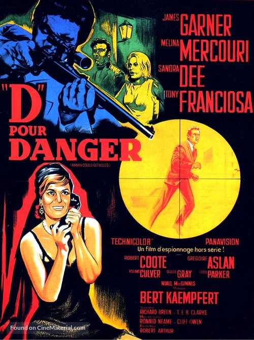 A Man Could Get Killed - French Movie Poster