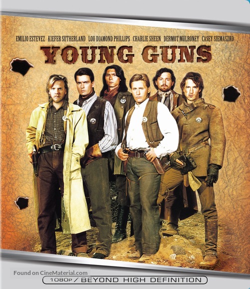Young Guns - Blu-Ray movie cover