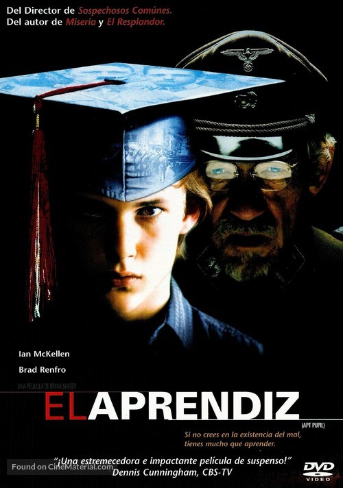 Apt Pupil - Argentinian Movie Cover