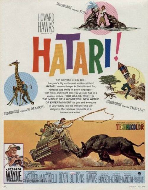 Hatari! - Movie Poster