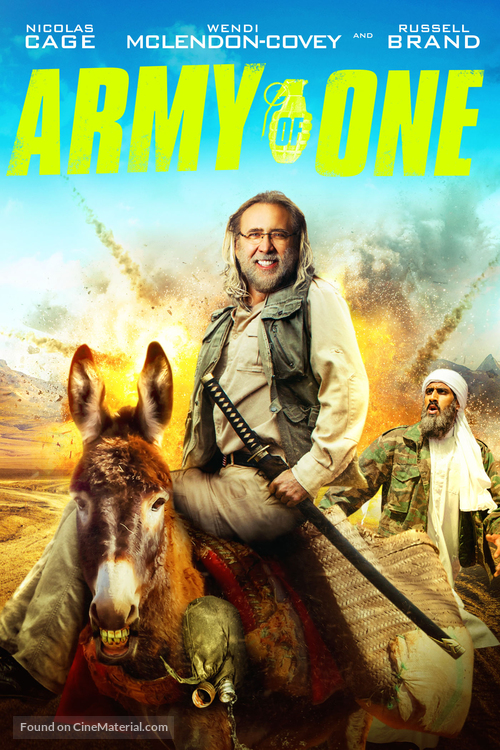 Army of One - British Movie Cover