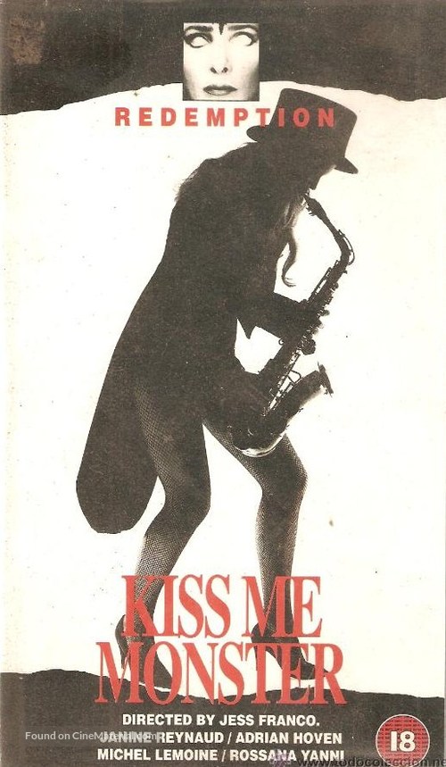 K&uuml;&szlig; mich, Monster - British VHS movie cover