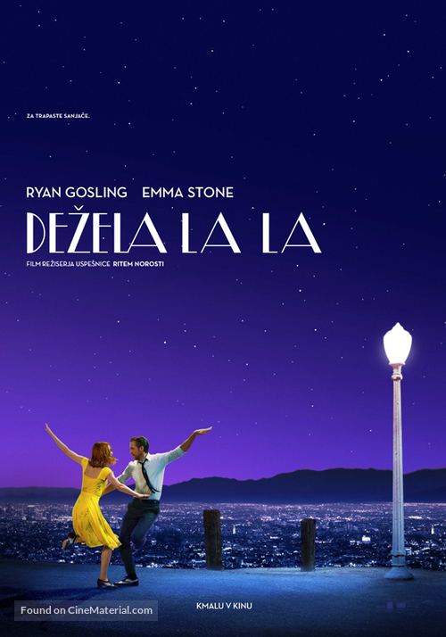 La La Land - Slovenian Movie Poster