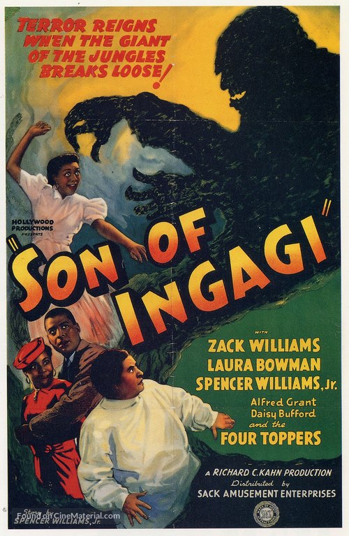 Son of Ingagi - Theatrical movie poster