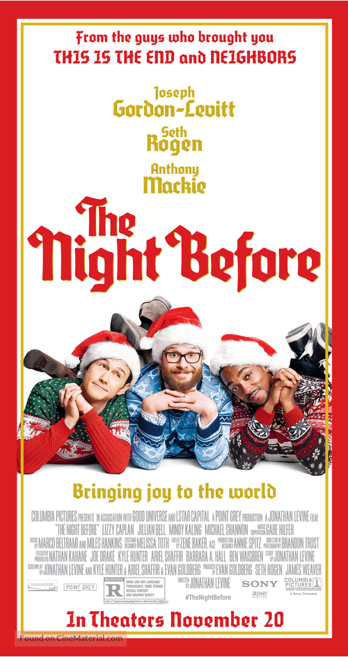 The Night Before - Movie Poster