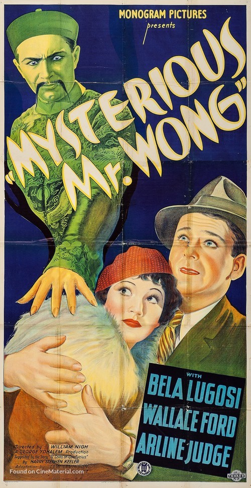 The Mysterious Mr. Wong - Movie Poster