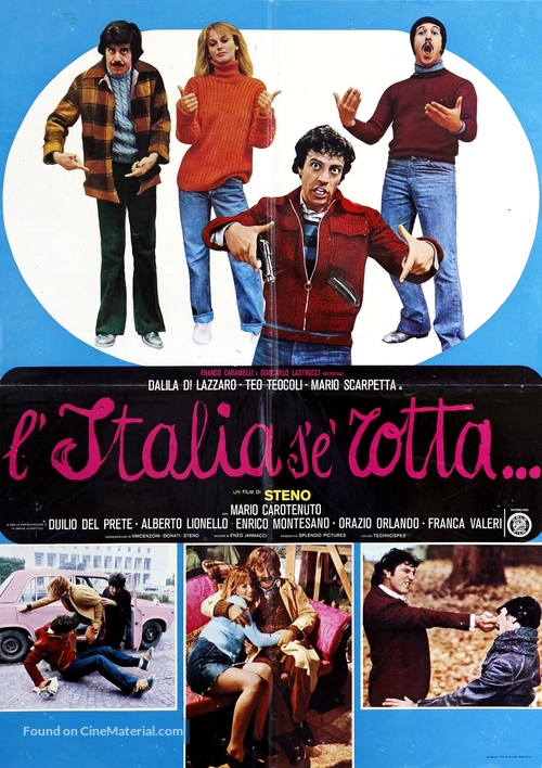 L&#039;Italia s&#039;&egrave; rotta - Italian Movie Poster