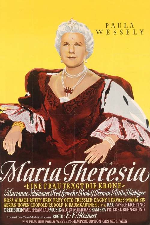 Maria Theresia - German Movie Poster