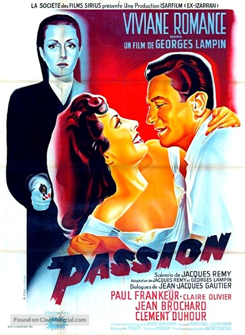 Passion - French Movie Poster