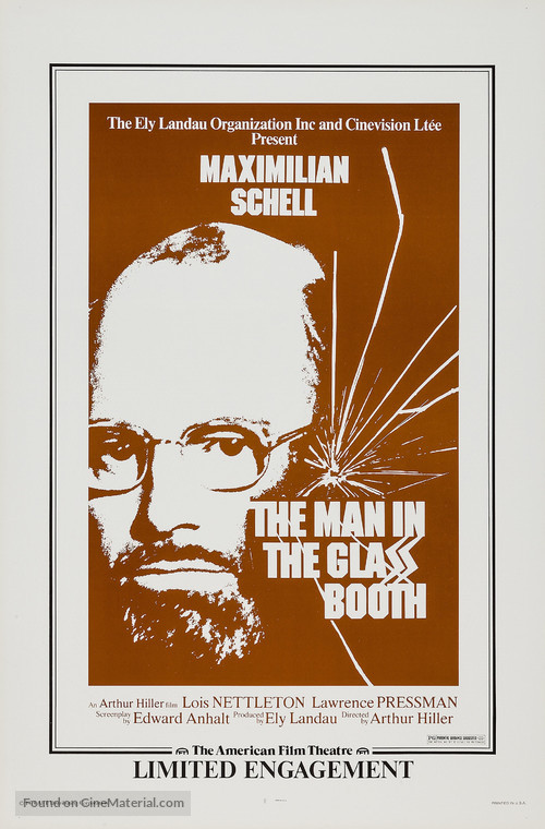 The Man in the Glass Booth - Movie Poster