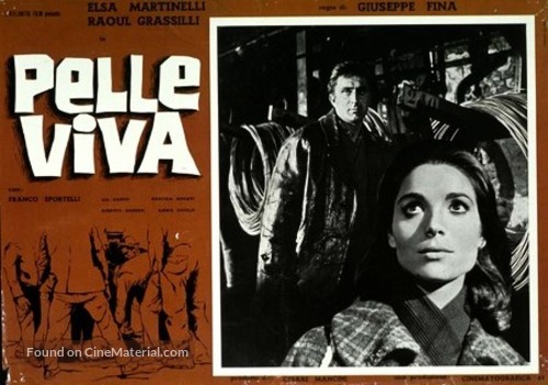 Pelle viva - Italian Movie Poster