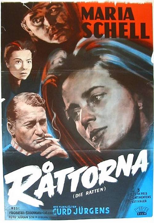 Die Ratten - Swedish Movie Poster