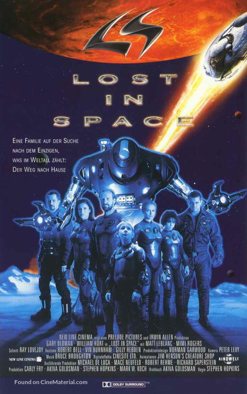 Lost in Space - German Movie Poster