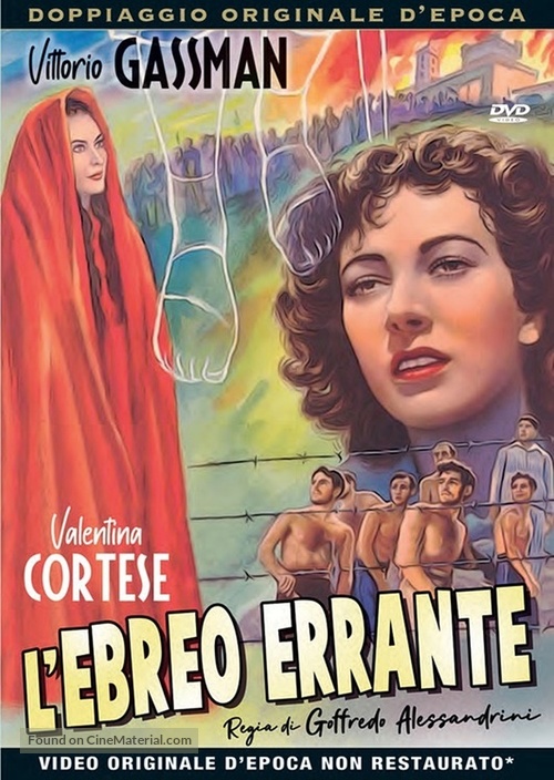 L&#039;ebreo errante - Italian DVD movie cover