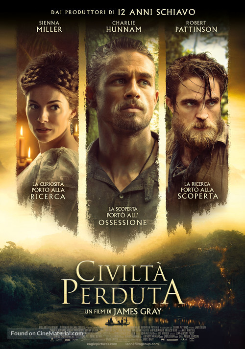 The Lost City of Z - Italian Movie Poster