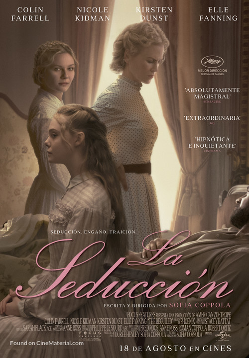 The Beguiled - Spanish Movie Poster