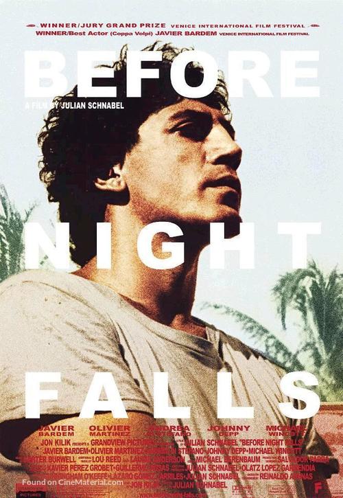 Before Night Falls - Movie Poster