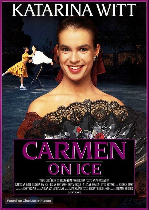 Carmen on Ice - German Movie Poster