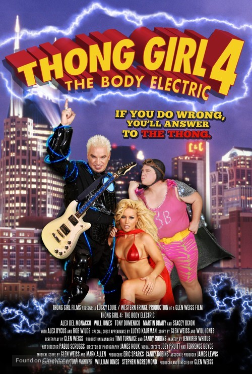 Thong Girl 4: The Body Electric - Movie Poster