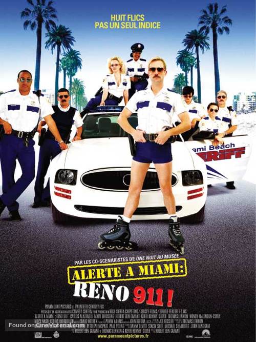 Reno 911!: Miami - French Movie Poster