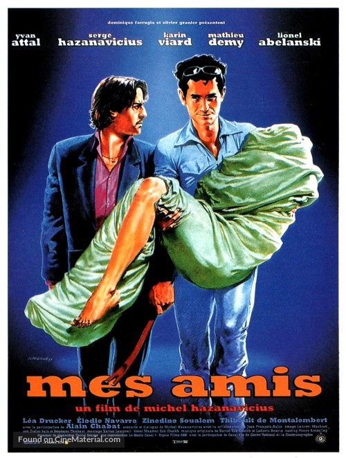 Mes amis - French Movie Poster