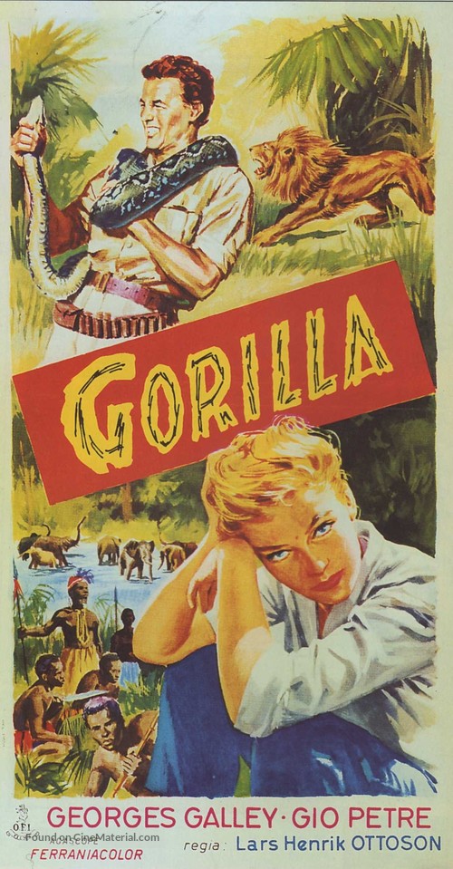 Gorilla - Italian Movie Poster