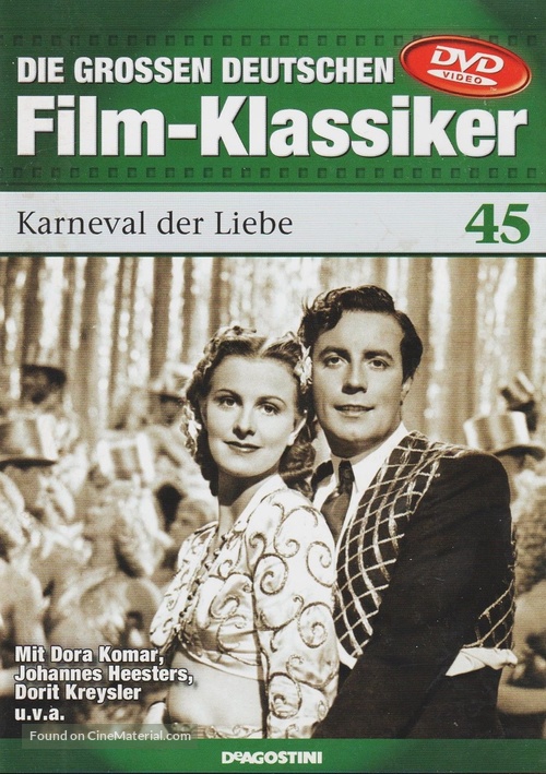 Karneval der Liebe - German DVD movie cover
