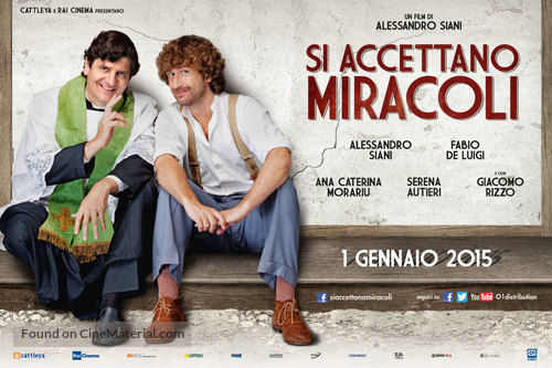 Si accettano miracoli - Italian Movie Poster