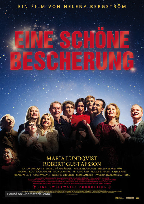 En underbar j&auml;vla jul - German Movie Poster