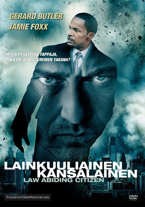 Law Abiding Citizen - Finnish DVD movie cover