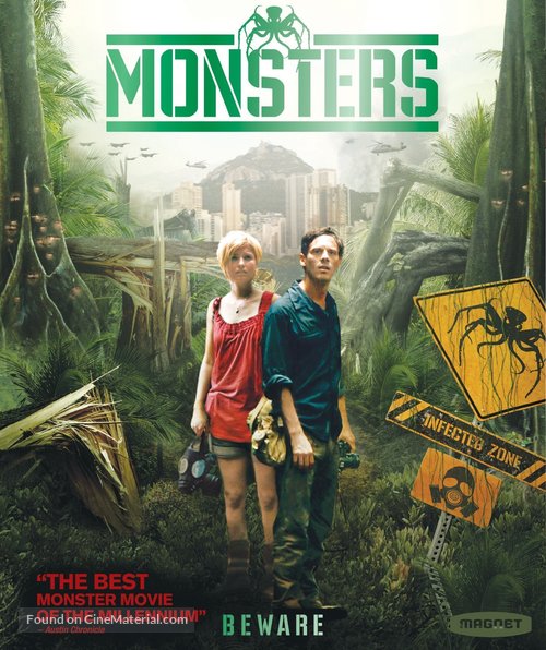 Monsters - Blu-Ray movie cover