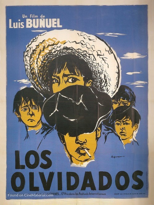 Los olvidados - French Movie Poster