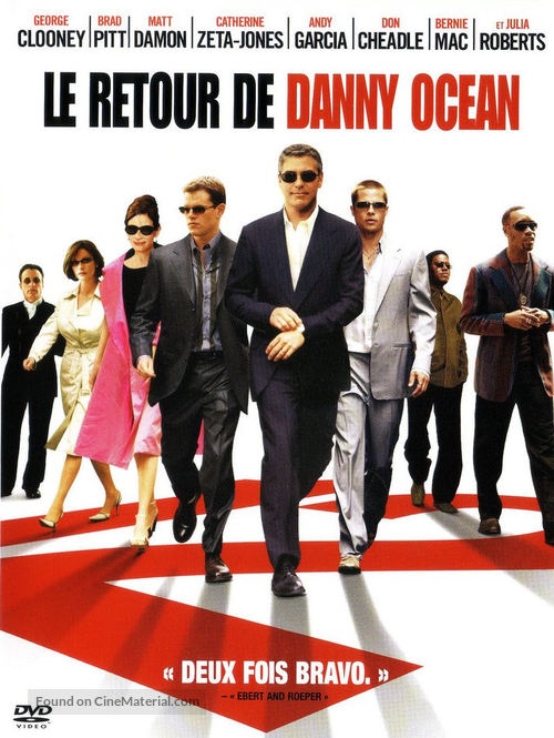 Ocean&#039;s Twelve - French DVD movie cover