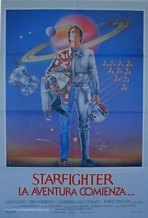 The Last Starfighter - Spanish Movie Poster