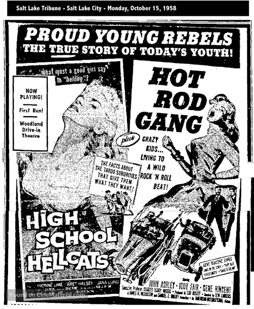 Hot Rod Gang - poster