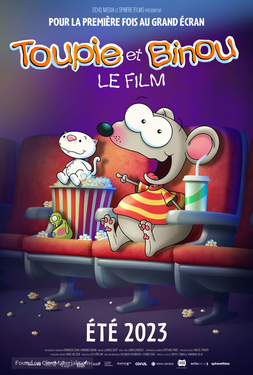 Toopy and Binoo the Movie - Canadian Teaser movie poster