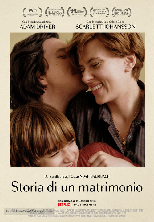 Marriage Story - Swiss Movie Poster
