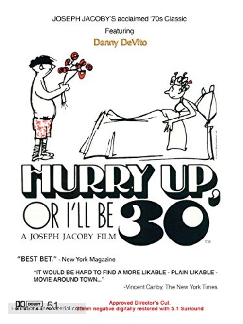 Hurry Up, or I&#039;ll Be 30 - Movie Poster