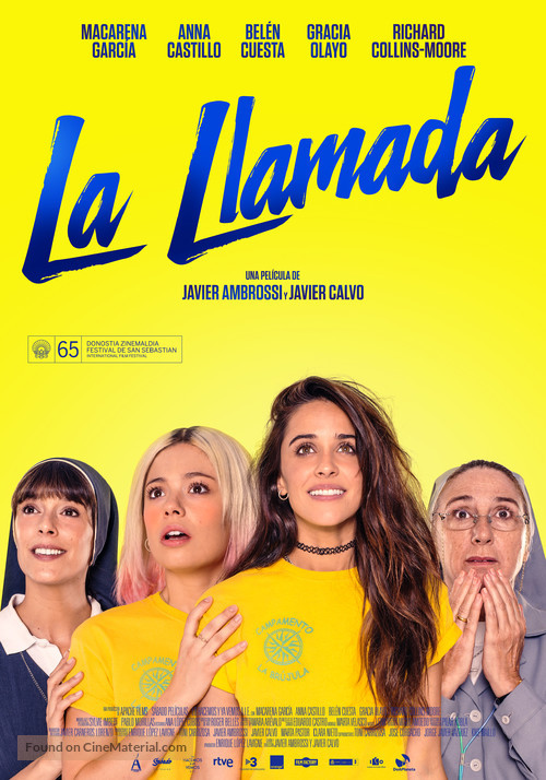 La llamada - Spanish Movie Poster