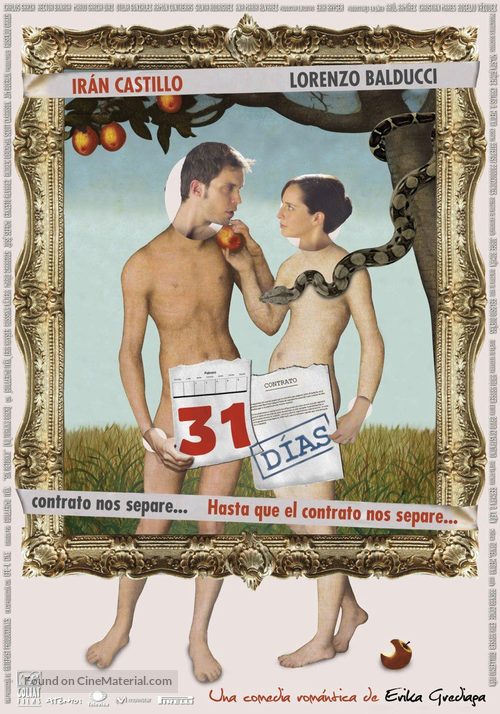 31 d&iacute;as - Mexican Movie Poster