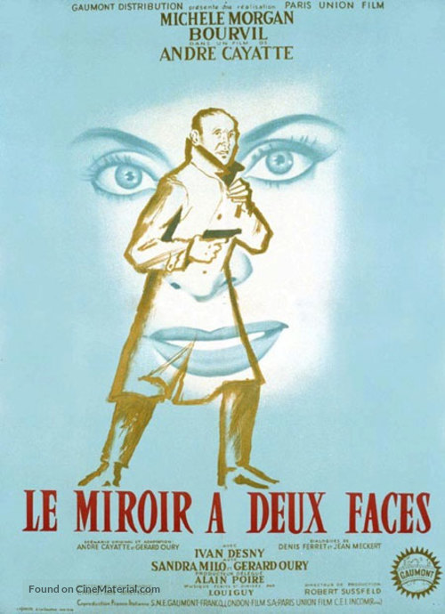Le miroir &agrave; deux faces - French Movie Poster