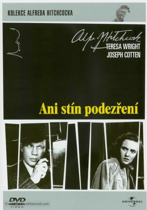 Shadow of a Doubt - Czech DVD movie cover