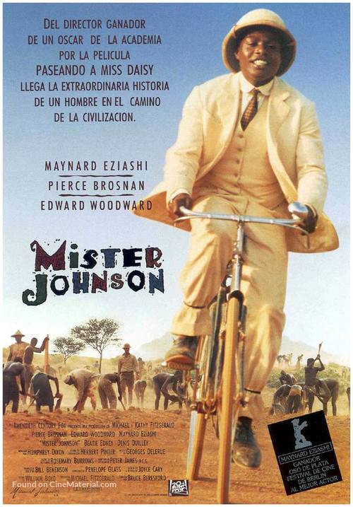 Mister Johnson - Spanish Movie Poster