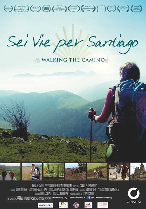 Walking the Camino: Six Ways to Santiago - Italian Movie Poster